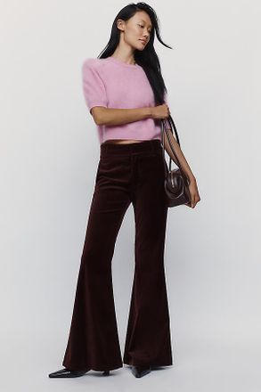 Paige Laurel Canyon 32 Mid Rise Bootcut Velvet Jeans
