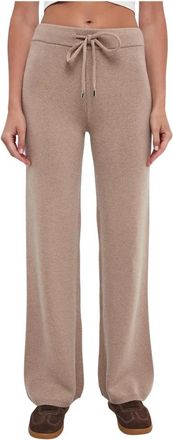 Ermanno Scervino Pantalone Jogger - Dames - Sweatpants - Grijs - S - Wol - Broeken