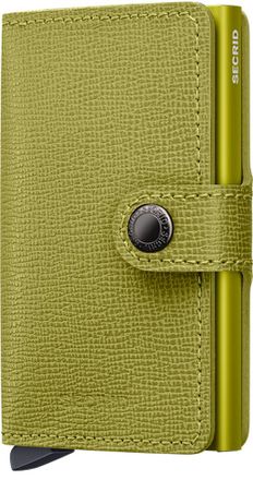 Secrid Miniwallet Crisple in Lime at Nordstrom