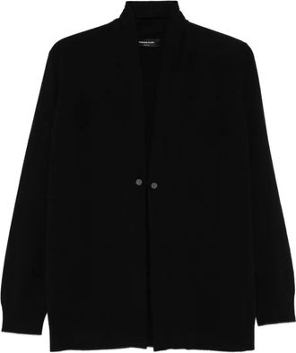 Fabiana Filippi Cardigan con bottone singolo - Nero