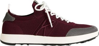 Kiton Katoen Kalfsleren Sneakers - Heren - Sneakers - Veelkleurig - 40 1/2 EU - Katoen - Schoenen