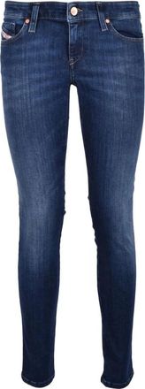 Diesel Skinny Jeans, female, Blue, Size: W26 Stretch Skinny Denim Jeans