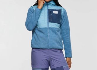 Cotopaxi Trico Hybrid Hooded Jacket In Fjord And Fjord