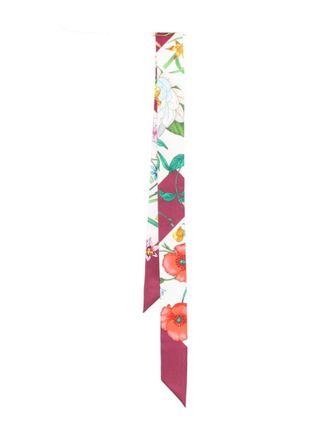 Gucci Multicolor Floral Bandana Scarf