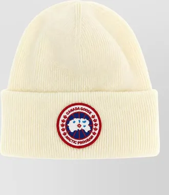 Canada Goose wool ribbed beanie