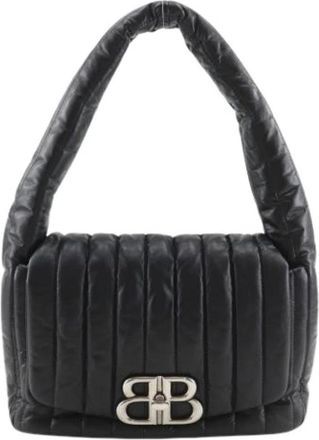 Balenciaga Pre-owned Vintage Schoudertas - Dames - Vintage Schoudertas - Zwart - ONE Size - Leer - Vintage