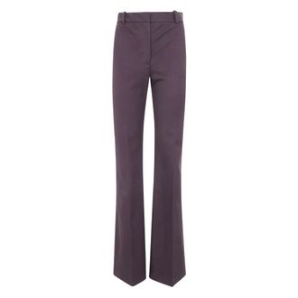 Joseph Pantalones de Gabardina El&aacute;stica Tafira - Trousers - Mujer - P&uacute;rpura - 2XS