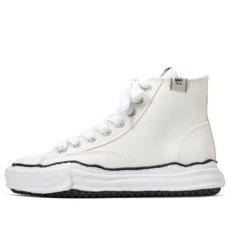 Miharayasuhiro PETERSON OG Sole Canvas High-top Sneaker White A01FW701-WHT