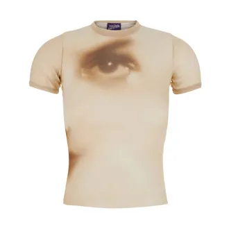 Jean Paul Gaultier Dames, Tops, Beige, Maat: M