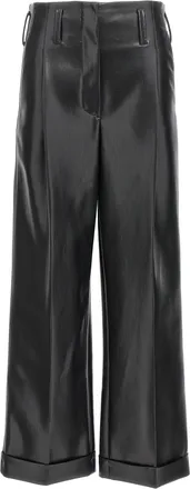 Alberta Ferretti Black Polyester Casual Womens Pants
