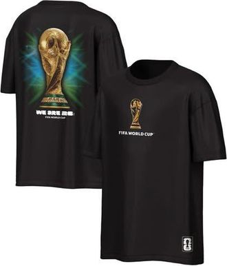 Outerstuff Mens Outerstuff Black 2026 FIFA World Cup Trophy Oversized T-Shirt at Nordstrom, Size Medium