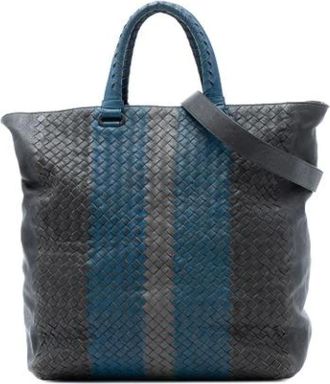 Bottega Veneta Pre-owned Tote Bags, female, Multicolor, Size: ONE SIZE Pre-owned Leather Tote