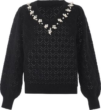 Faina Jumper Dames zwart