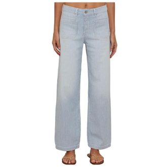 Five Jeans Five Jeans, Dames, Broeken, Blauw, Maat: W27 Katoen