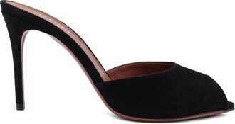 PARIS TEXAS black heeled sandals