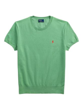Polo Ralph Lauren Top in maglia a maniche corte - Verde