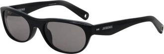 Jacquemus Sole Zonnebrillen - Dames - Zonnebrillen - Zwart - ONE Size - Accessoires