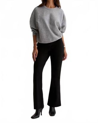 AG - Adriano Goldschmied Salma 360 Pull On Flare Pant In Black