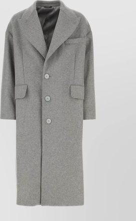 Dolce & Gabbana wool blend coat back vent