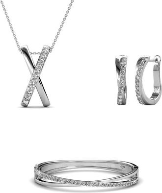 MYC-Paris Criss Parures - Zilver en Kristal