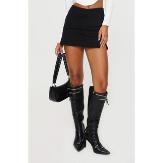Princess Polly Ravyn Skort in Black at Nordstrom, Size 4