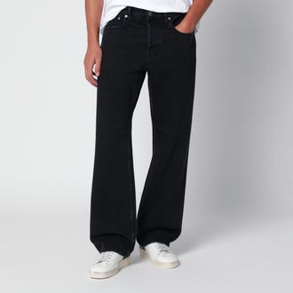 Golden Goose Vintage-effect black jeans
