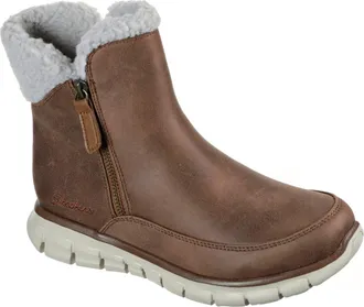 Skechers Womens Synergy Collab Boots In Chestnut