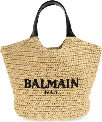 Balmain Mujer, Bolsos, Beige, Talla: ONE Size