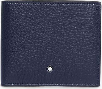 Montblanc Brieftasche aus Leder Soft Grain 8cc Night Blue