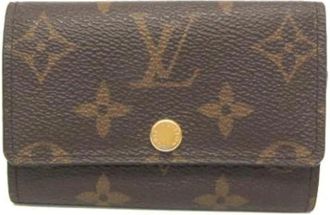 Louis Vuitton Pre-owned Canvas Sleutelhanger - unisex - Vintage Accessoires - Bruin - ONE Size - Vintage