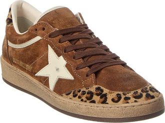 Golden Goose Ballstar Suede & Haircalf Sneaker