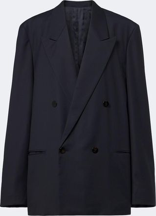 Gucci Double-breasted oversized wool blazer