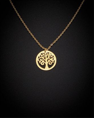 Italian Gold, Inc 14K Italian Gold Tree Of Life Necklace