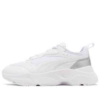 Puma (WMNS) PUMA Cassia Distressed - White Silver 387645-02