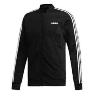 adidas 3-Stripes Track Suit Asia Sizing Black White DV2448