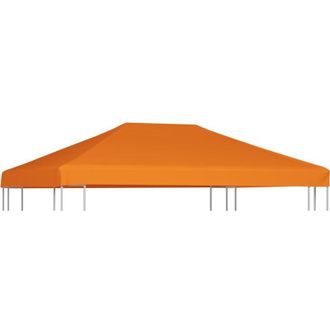 vidaXL Vidaxl - Copertura Superiore per Gazebo 310 g/m&sup2; 4x3m Arancione