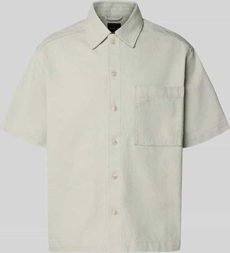 Boss Orange by Hugo Boss BOSS Orange Regular Fit Freizeithemd aus Baumwoll-Mix Modell LAPOU in Tuerkis, Gr&ouml;&szlig;e XXXL