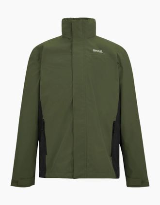 Regatta Mens Regatta Mens Matt II Waterproof Jacket - Green - Size: 40/Regular