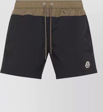 Moncler polyamide swim shorts