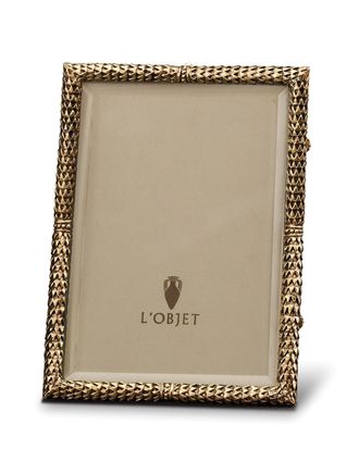 L'OBJET Scales Gold-Plated 8 x 10 Picture Frame