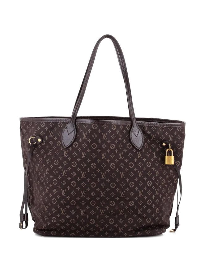 Neverfull Monogram Idylle MM tote bag - women - Fabric - One Size - Brown