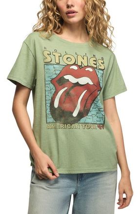 Lucky Brand Rolling Stone Graphic T-Shirt in Basil at Nordstrom, Size Xx-Large