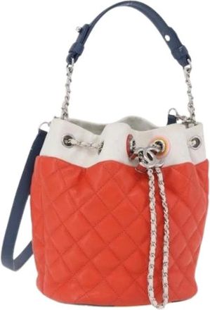 Chanel Pre-owned Vintage Caviar Bucket Bag - Pre-owned - Mujer - Multicolor - ONE SIZE