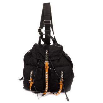 Prada Double Pockets Studded Backpack rugzak
