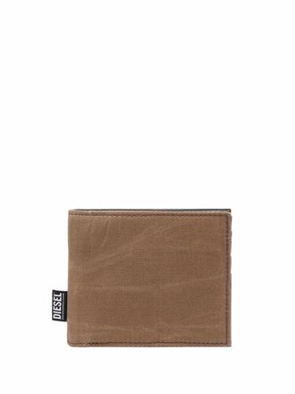 Diesel bifold cotton wallet - men - Cotton - One Size - Brown