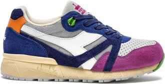 Diadora N9000 Tourney Italia - Heren - Sneakers - Veelkleurig - 45 1/2 EU - Katoen - Schoenen