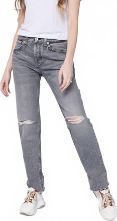 Rag & Bone Rosa Mid-Rise Boyfriend Jean In Zeus