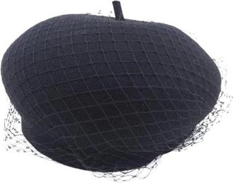 Dior Pre-owned Accessories, female, Black, Size: ONE SIZE Pre-owned Fabric hats