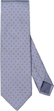 Eton Geometric SIlk Tie in Medium Purple at Nordstrom Rack