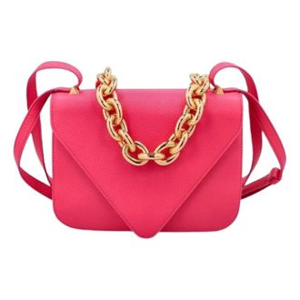 Bottega Veneta Pre-owned Mount Envelope Schoudertas - Dames - Vintage Schoudertas - Roze - ONE Size - Leer - Vintage
